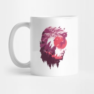 Wood Forest Head Mug